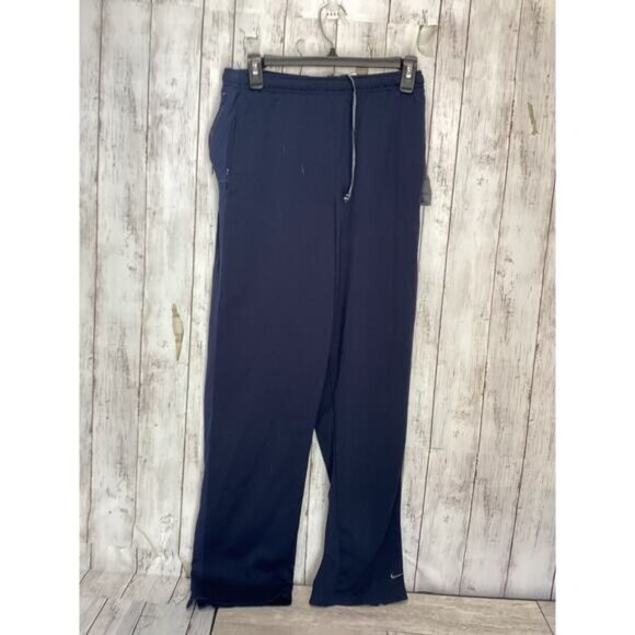 Preppy Streetwear Coquette Utility Nike Mens Navy Blue Dri Fit Pants Medium - Picture 1 of 5